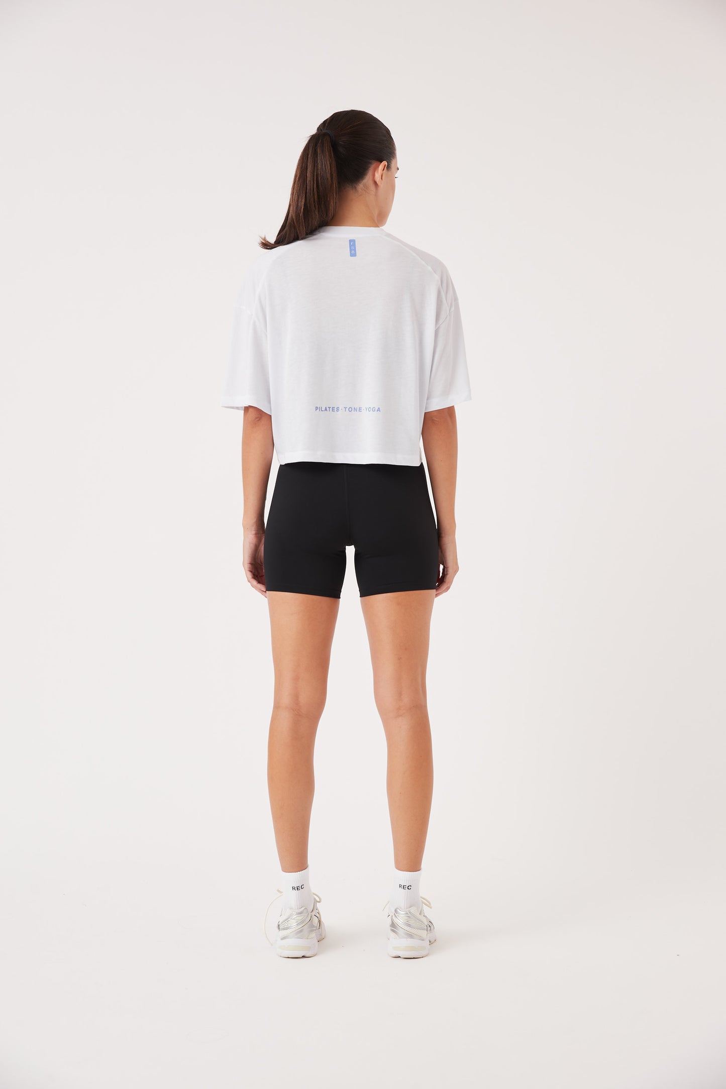RecGen X FS8 Oxy Crop Tee, White