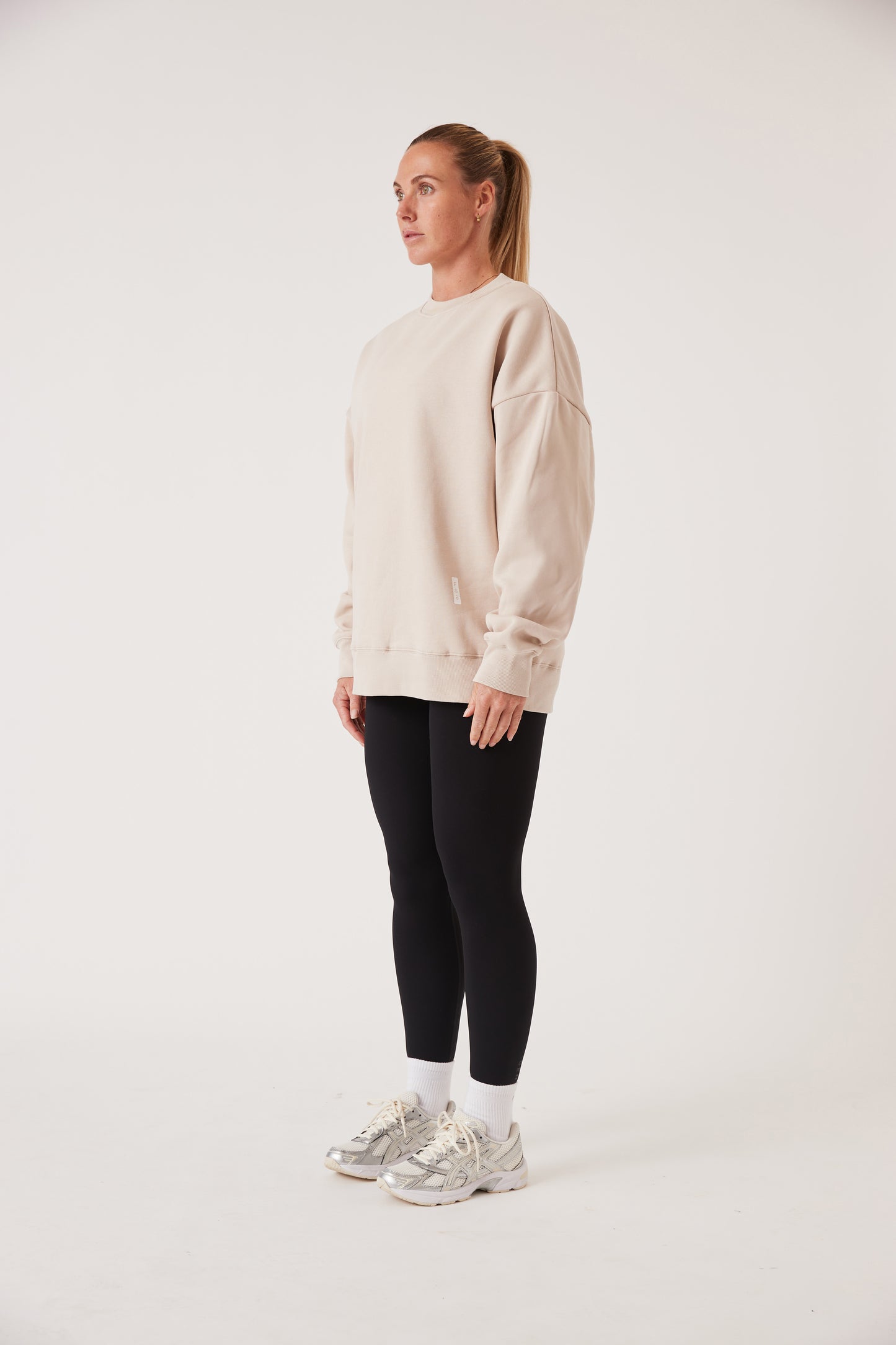 RecGen - Unisex Rest Fleece Crew, Oat
