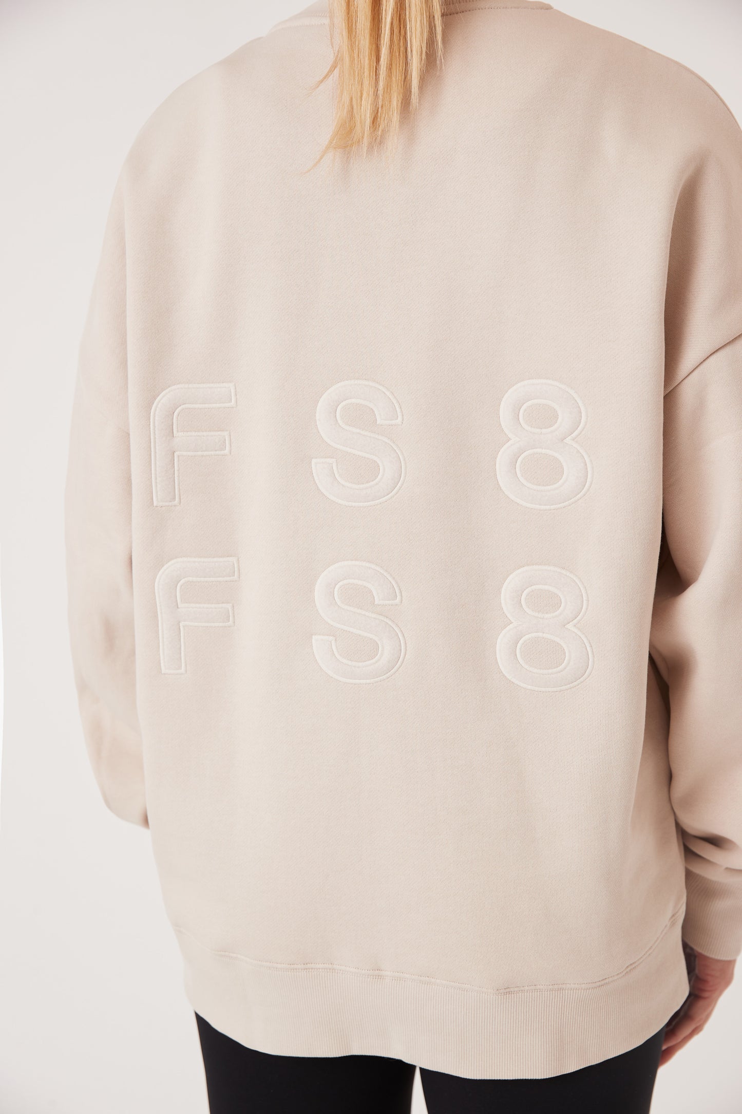 RecGen - Unisex Rest Fleece Crew, Oat