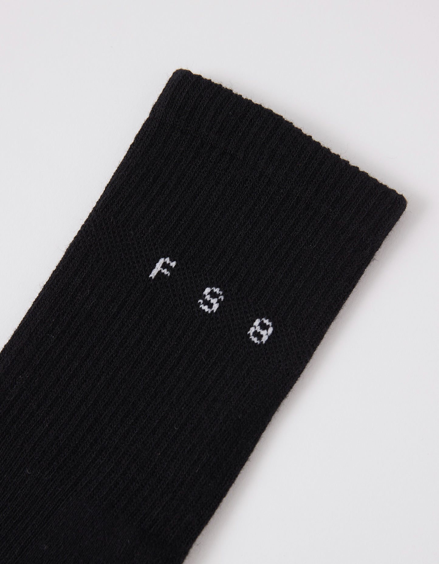 FS8 Crew Grip Sock - Black