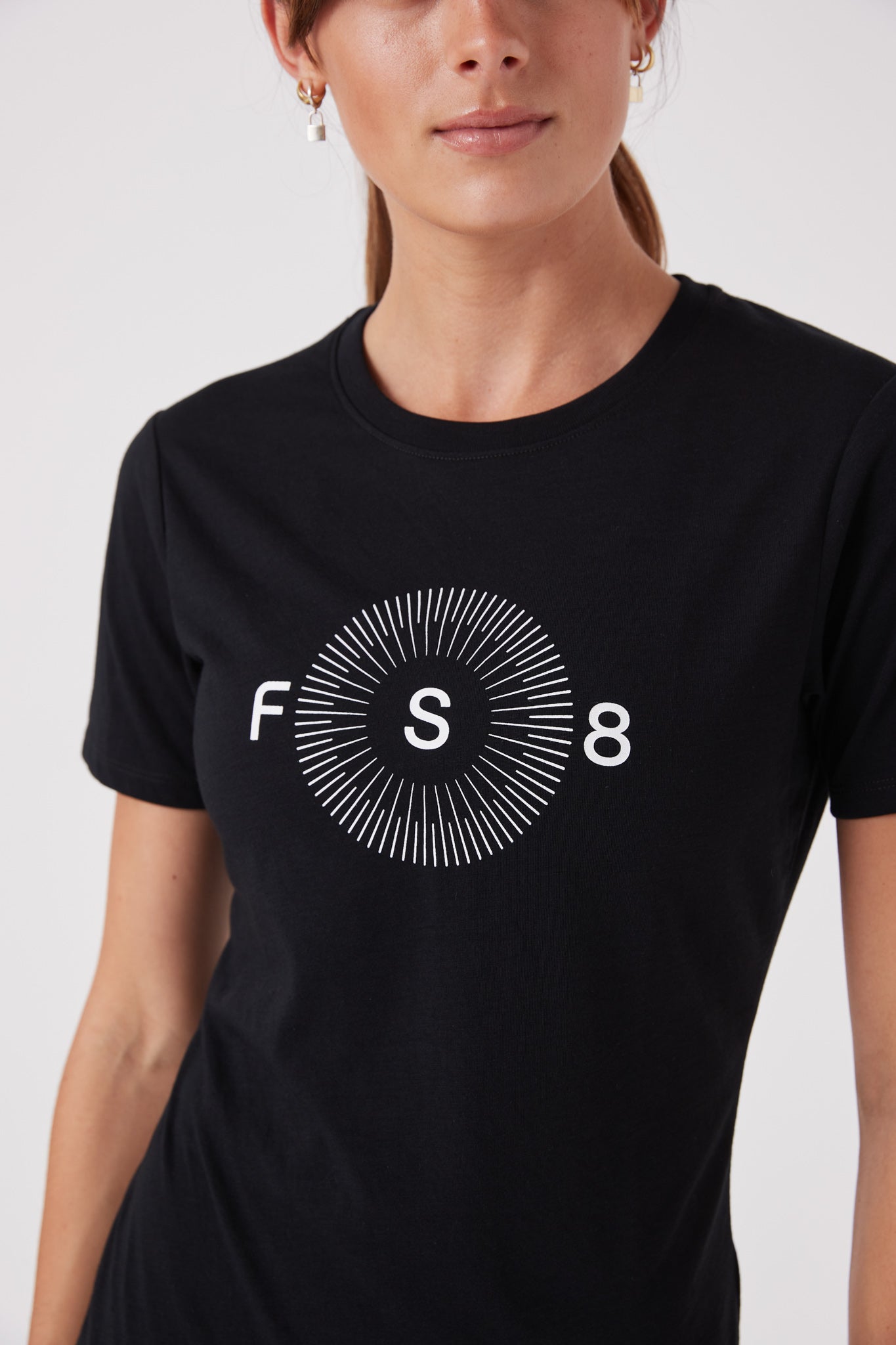 RecGen X FS8 Uniform - Women's Oxy Tee, Black