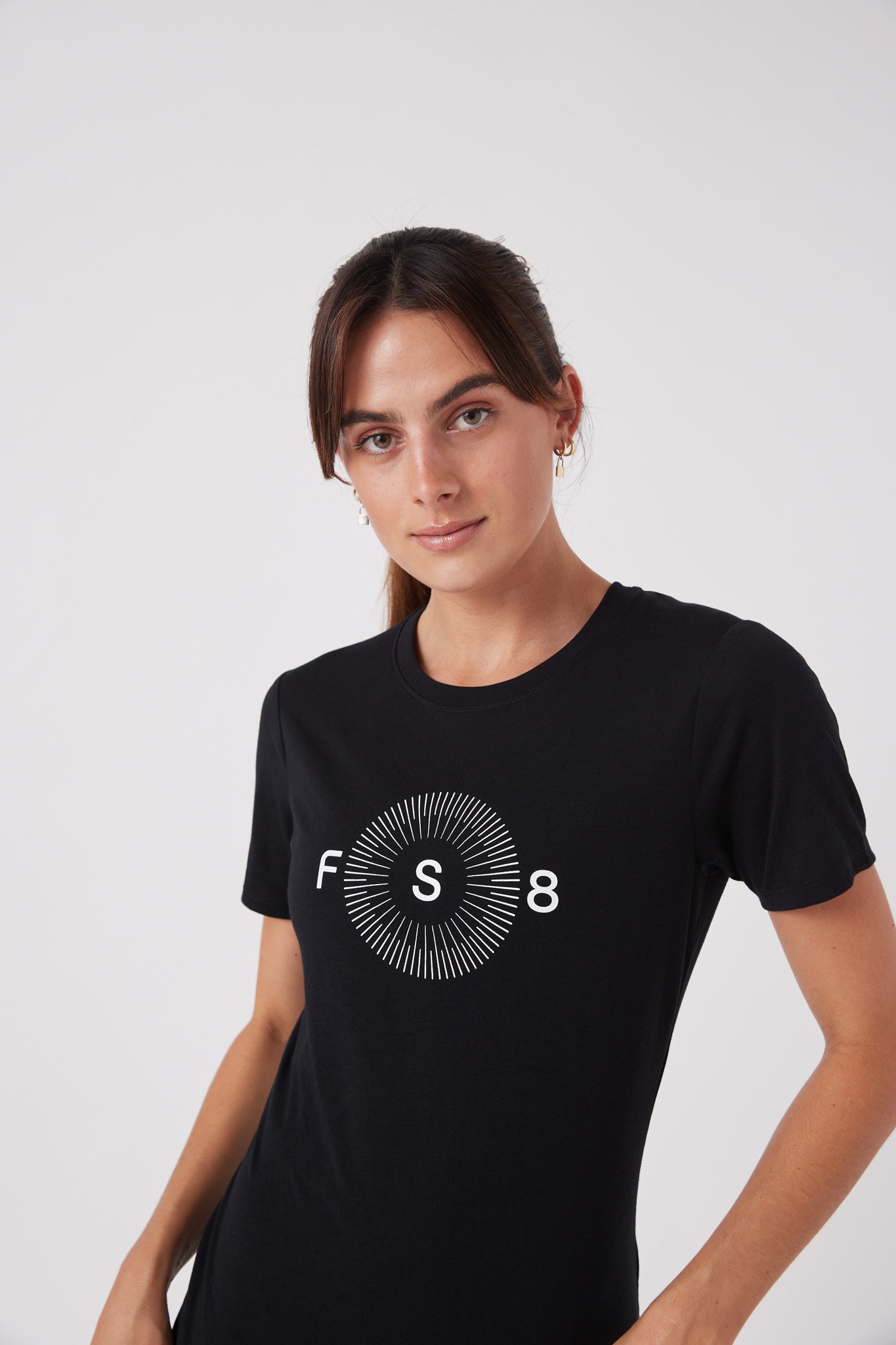 RecGen X FS8 Uniform - Women's Oxy Tee, Black