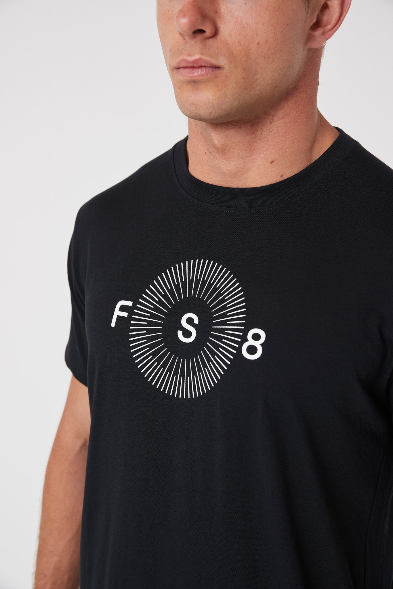 RecGen X FS8 Uniform - Men's Oxy Tee, Black
