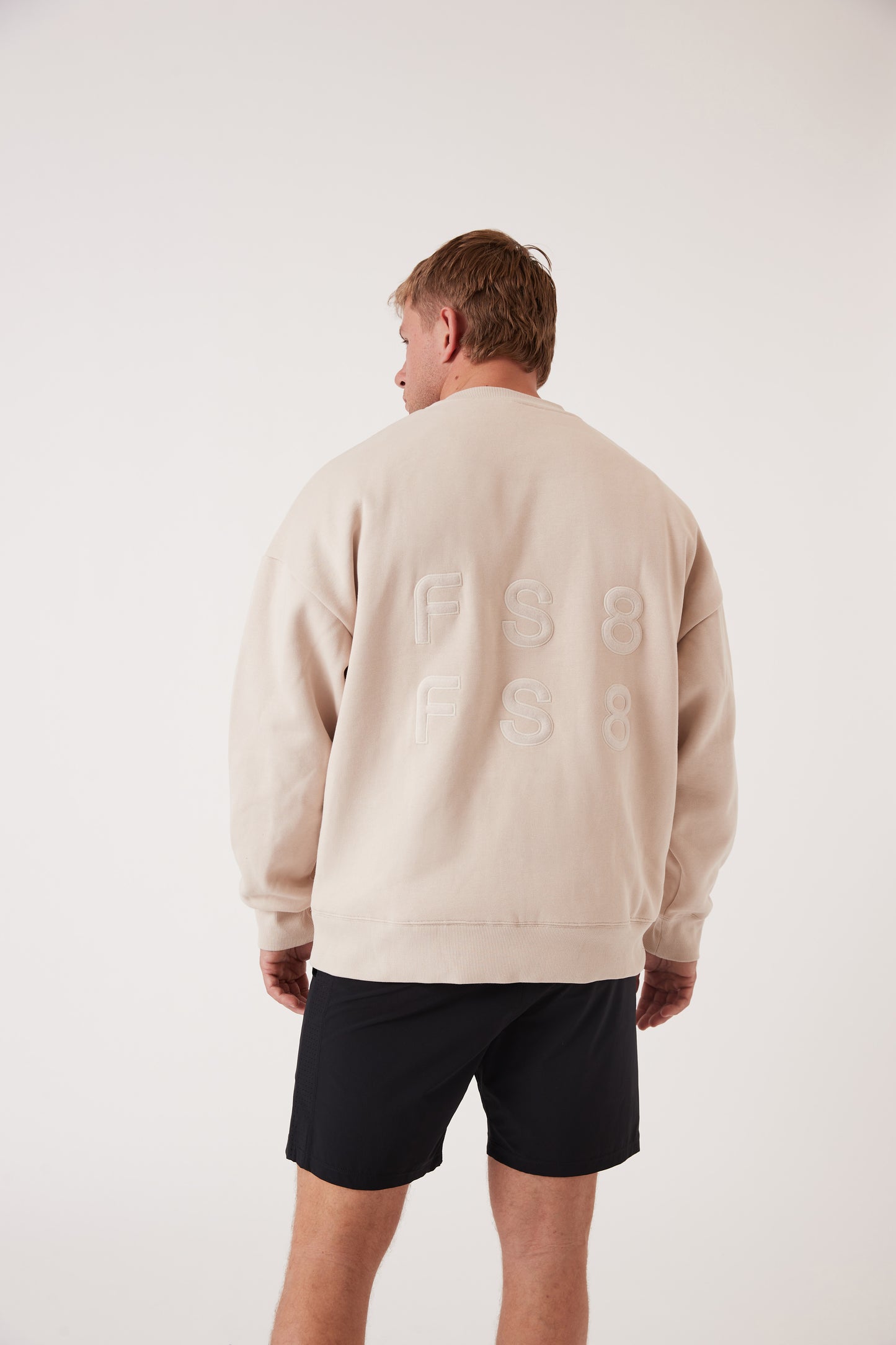 RecGen - Unisex Rest Fleece Crew, Oat