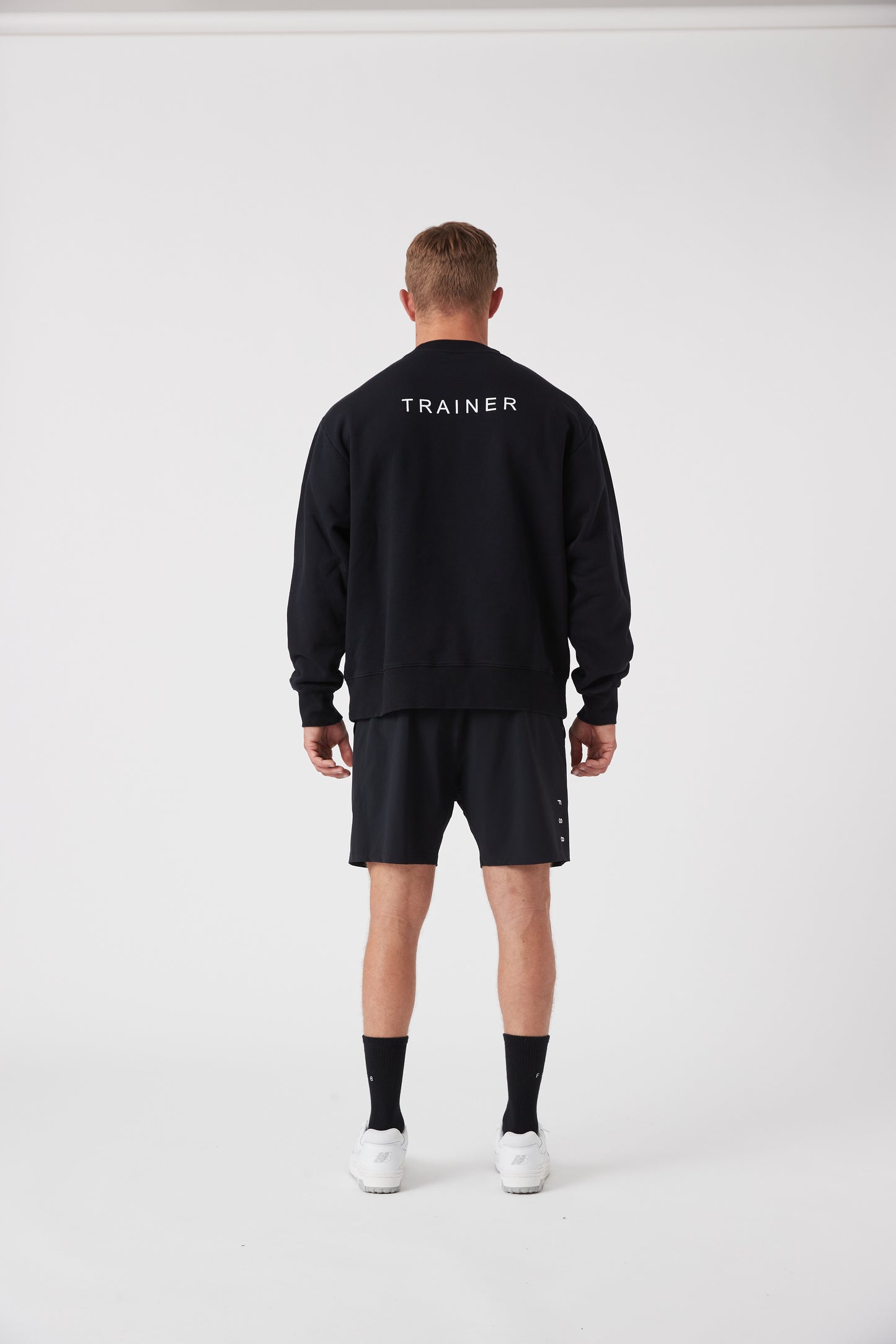RecGen X FS8 Uniform - Men's Rest Fleece Crew, Black