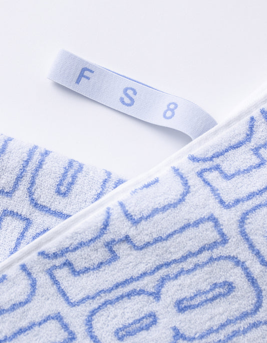 RecGen X FS8 Towel, Lilac/White